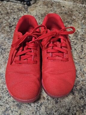 NOBULL Red Knit Training Shoe